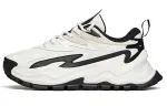 Anta Hot Vintage Cushioning Slip Resistant Abrasion Resistant Low top Chunky Sneakers Women's Black White