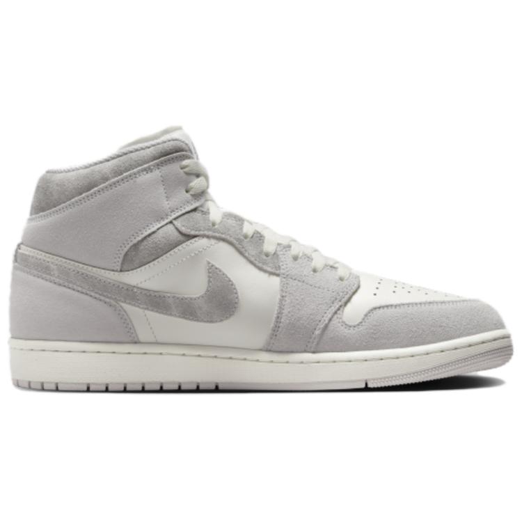 Jordan 1 Mid Se Neutral Grey Sail