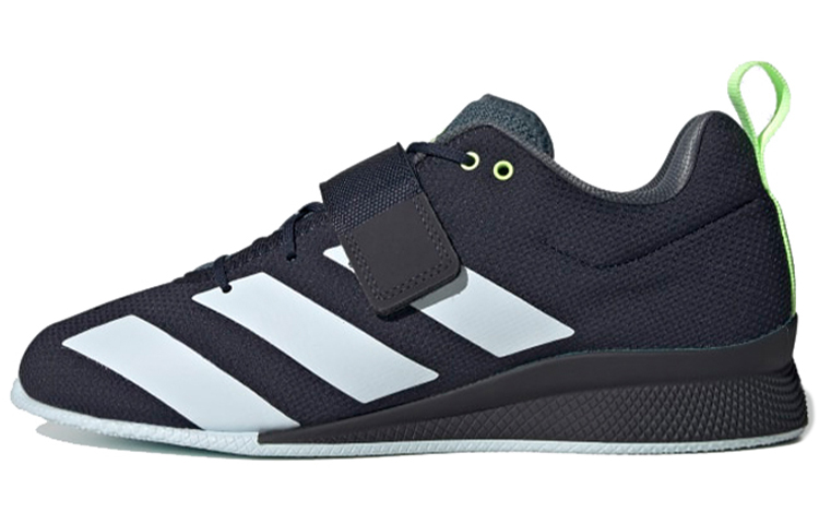 Adidas Adipower Weightlifting 2 Fabric Breathable Low top Training Shoes Unisex Dark Blue White