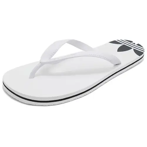 Adidas Originals Abrasion Resistant Slip Resistant Flip Flops Unisex White