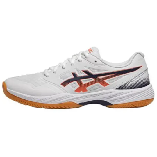 ASICS Gel Court Hunter 3 Abrasion Resistant Breathable Low top Badminton Shoes Men's White