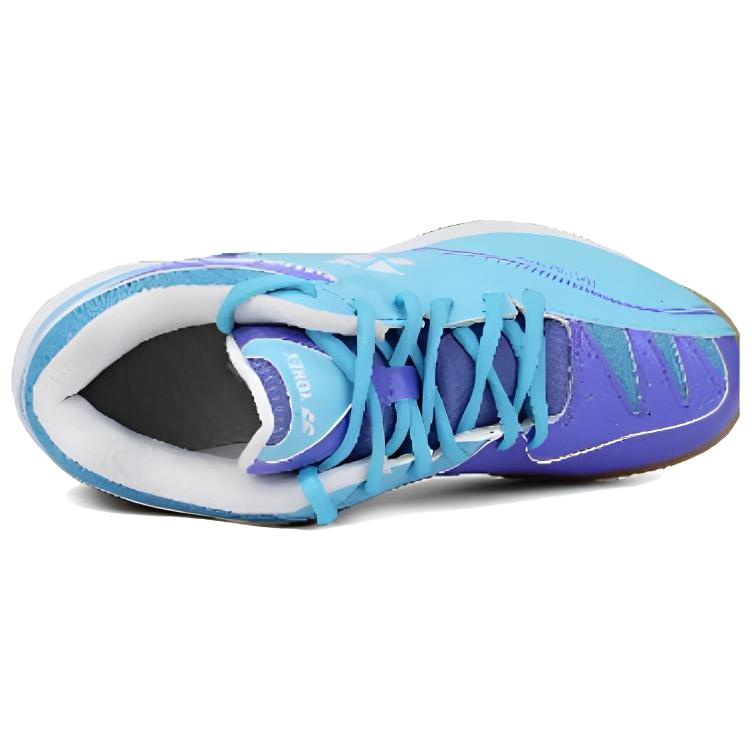 YONEX Cushioning Abrasion Resistant Cushioning, Wear Resistant Low top Badminton Shoes Unisex Blue White