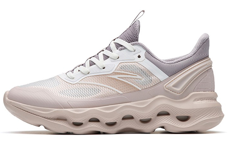 ANTA Training Shoes Women’s Low Top Lotus Gray/Ivory White/Magic Carpet Gray