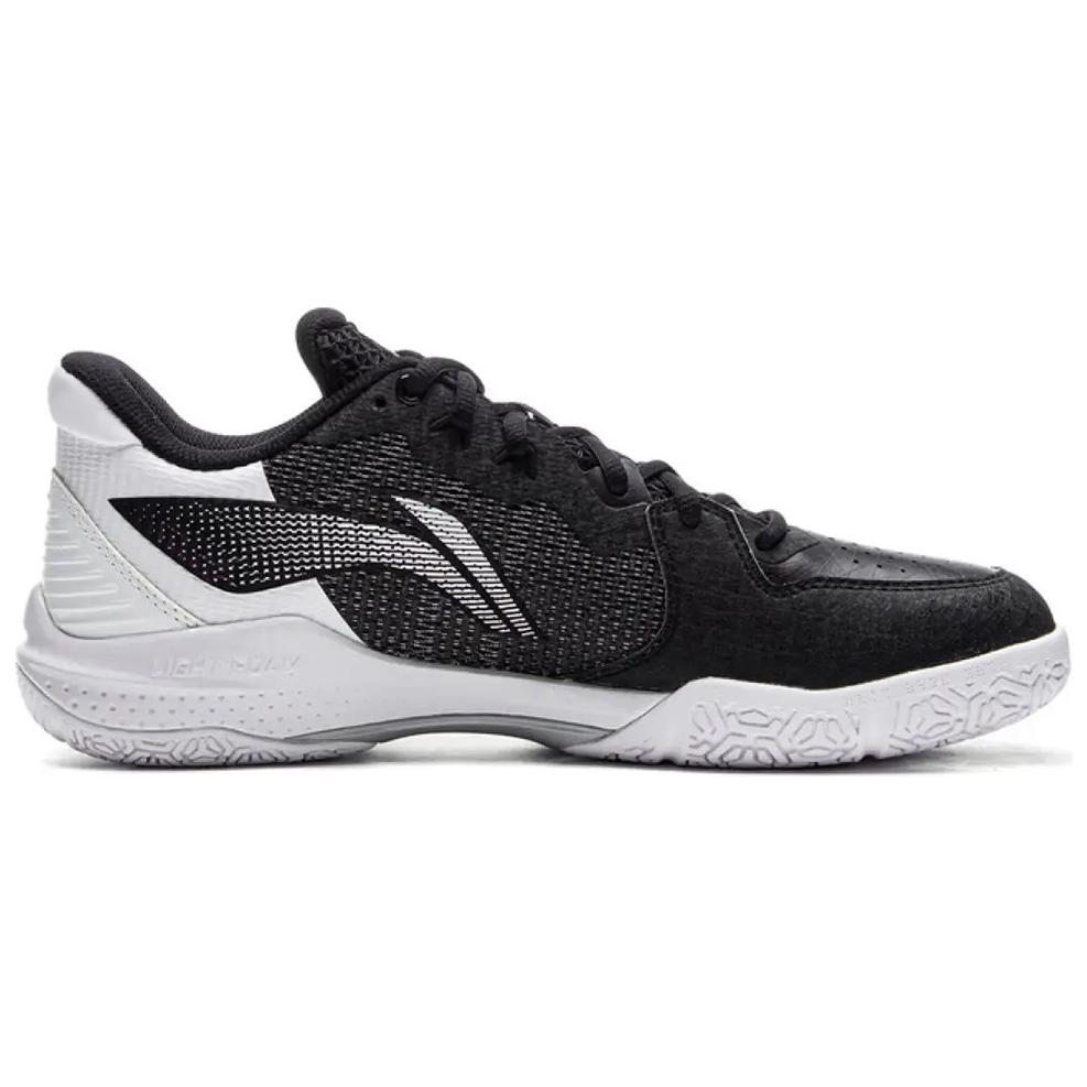 Li Ning Thunder Synthetic Leather Comfortable And Trendy Cushioning, Wear Resistant Low top Badminton Shoes Men’s