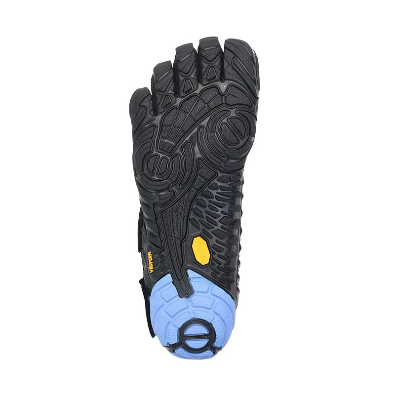 Vibram V TRAIN2.0 Five Fingers Shoes Slip Resistant Support Quick Dry Low top Training Shoes Women’s Black Blue