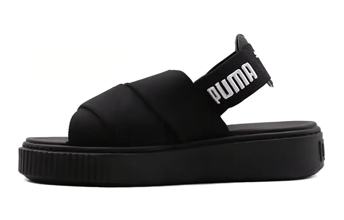 PUMA Platform Sandal 'Black' Women's