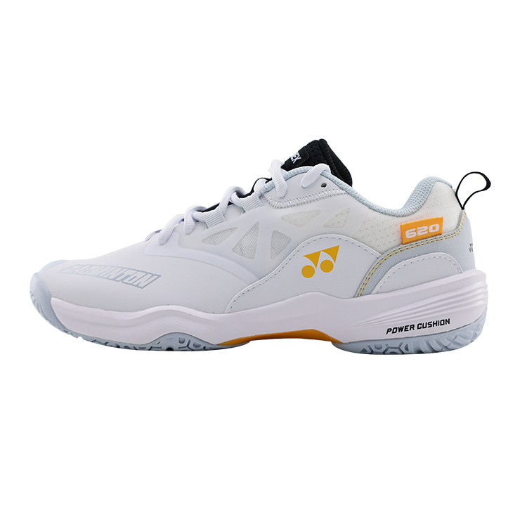 YONEX Power Cushion Low top Badminton Shoes Unisex White Yellow
