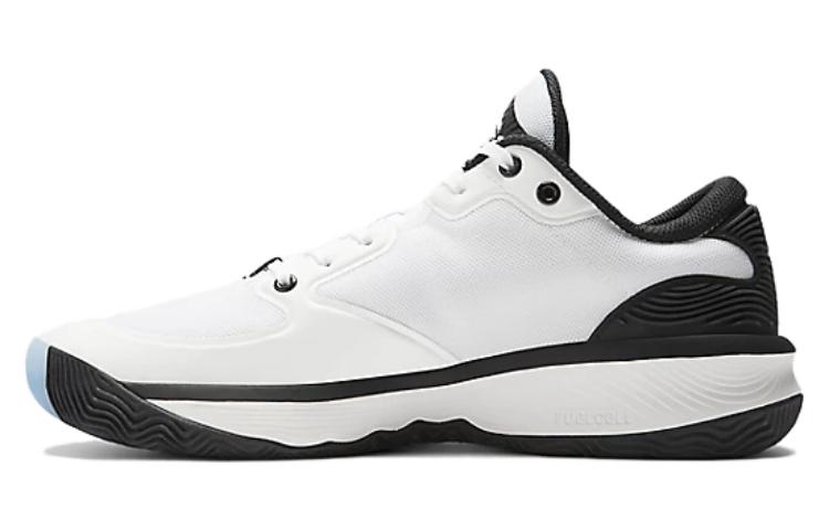 New Balance Hesi Cushioning Abrasion Resistant Breathable Low top Vintage Basketball Shoes Men’s White Black