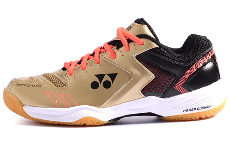 YONEX Power Cushion Badminton Shoes Unisex Low Top Black/Gold