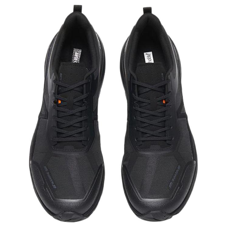 Anta Champion Opening 3 Abrasion Resistant Breathable Mid top Hiking Shoes Men’s Black