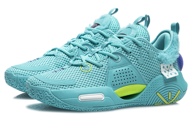 Li Ning All City 9 V1.5 Textile, Synthetic Leather, TPU Abrasion Resistant Breathable Low top