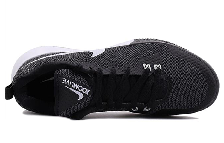 Мужские кроссовки Nike Zoom Live 2 EP (черно-белые) — фото 3