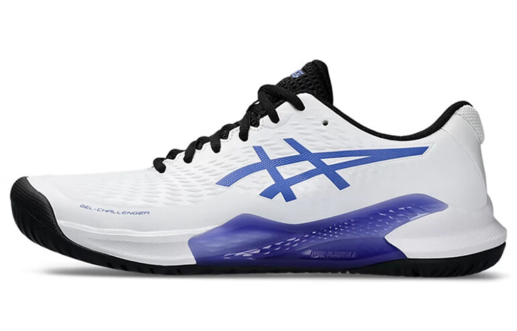 ASICS Gel-Challenger 14 non-slip, wear-resistant and impact-resistant, low-top tennis shoes, men's blue and white