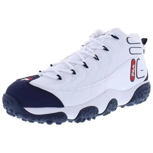 FILA Mid top Basketball Shoes Men's White