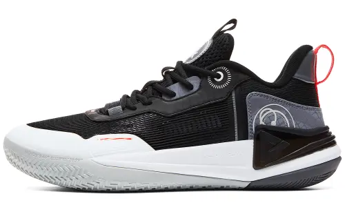 PEAK Rogue 2.0 Basketball Shoes Men's Low Top Black Baymax