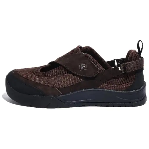 FILA Melvis Mary Jane Shoes Women's Dark Brown Black