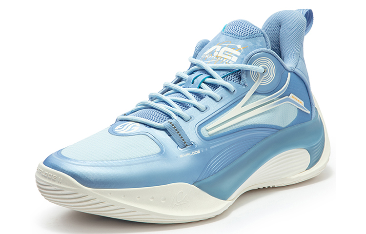 361° AG Sparkling 2.0 Cushioning Slip Resistant Low top Basketball Shoes Men’s Sky Blue