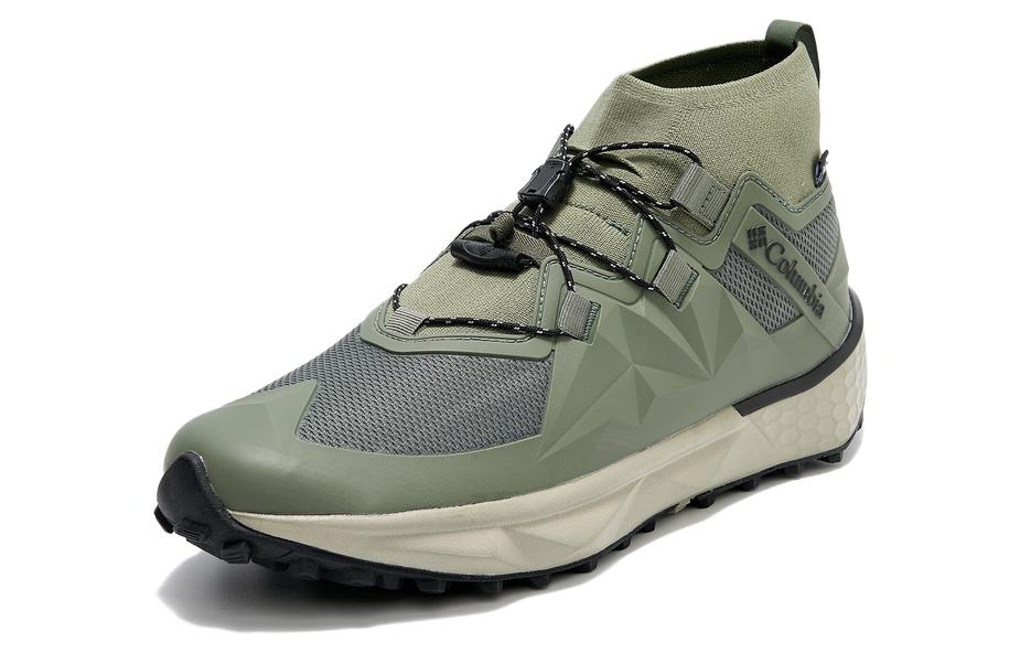 Columbia FACET75 Sports Non Slip And Waterproof Mid top Outdoor Shoes Men’s Emerald Green