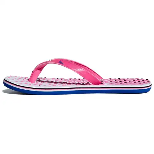 Adidas Eesay Flip Flops Pink Blue Slippers 'Pink Blue' Women's