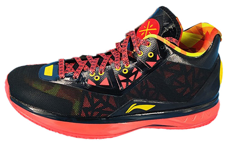 Li Ning WAY OF WADE 4 Comfortable Cushioning Slip Resistant Abrasion Resistant Mid top Basketball Shoes Men’s
