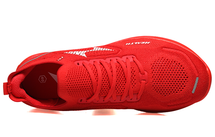 HEALTH TS1 Training Shoes Unisex Low Top Racing Red