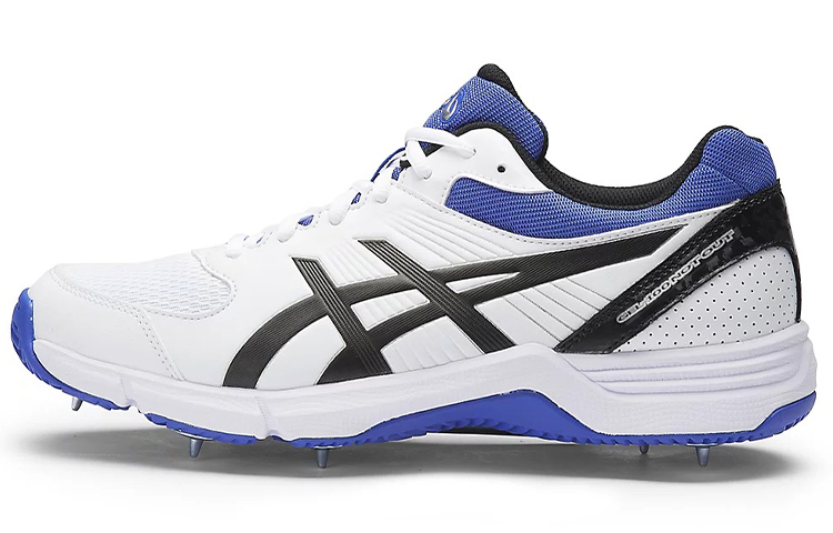 Asics Gel 100 Fabric Comfortable Abrasion Resistant Low top Training Shoes Men's White Black Blue