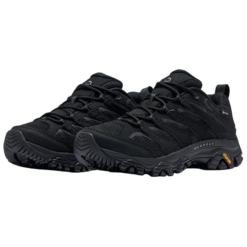 MERRELL MOAB 3 Cushioning, Non Slip, And Waterproof Low top Hiking Shoes Men’s Black