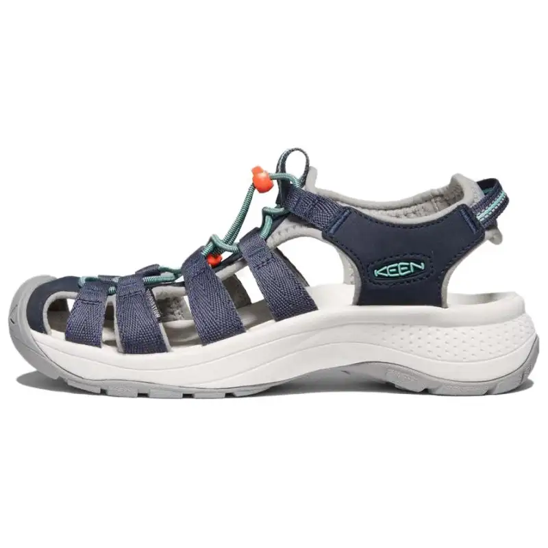Keen Astoria West Sandal Slip Resistant Abrasion Resistant One Strap Sandals Women's Dark Blue