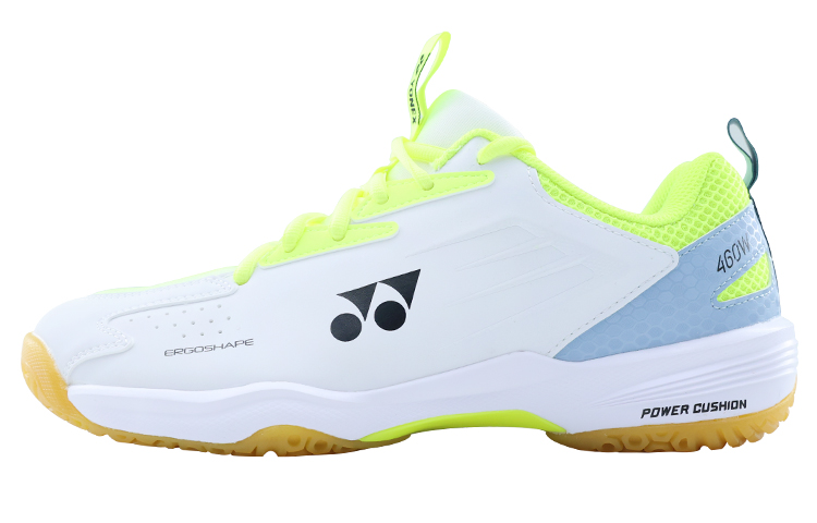YONEX Power Cushion Badminton Shoes Unisex Low Top White/Yellow