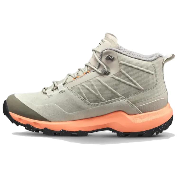 DECATHLON MH500 Mid top Hiking Shoes Women’s Light Gray