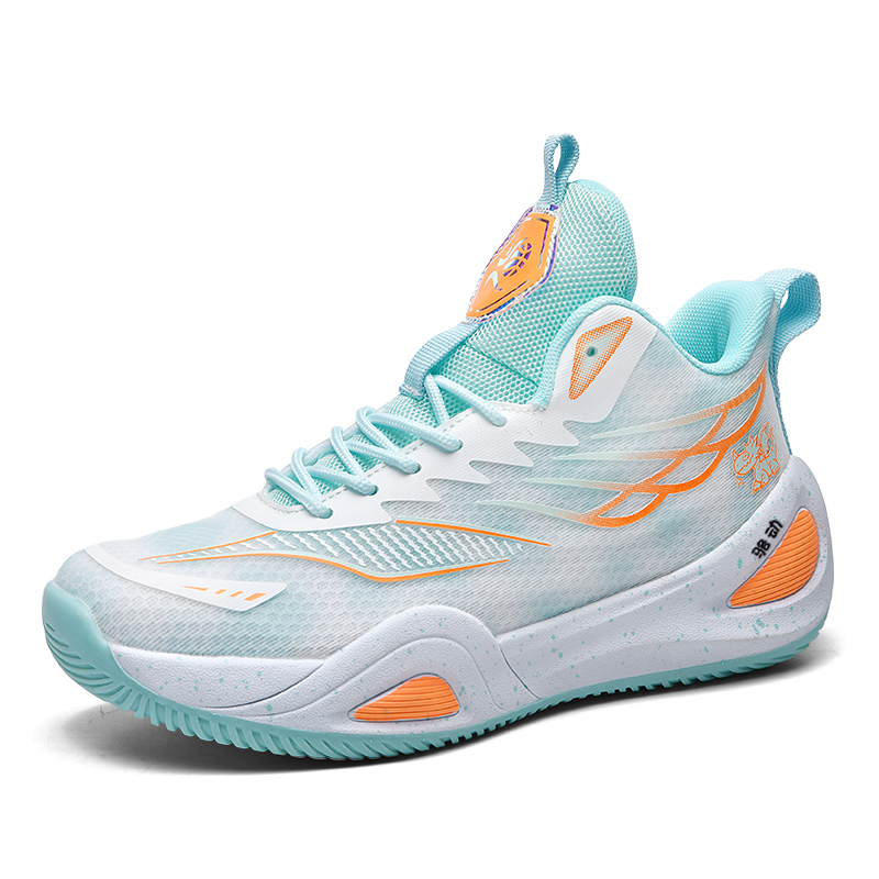 LUODONG Cushioning Abrasion Resistant Breathable Cushioning Abrasion Resistant Breathable Mid top Basketball Shoes
