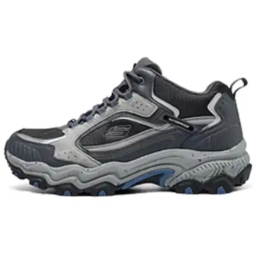 Skechers Rebound And Wear resistant Mid top Casual Shoes Men's Gray