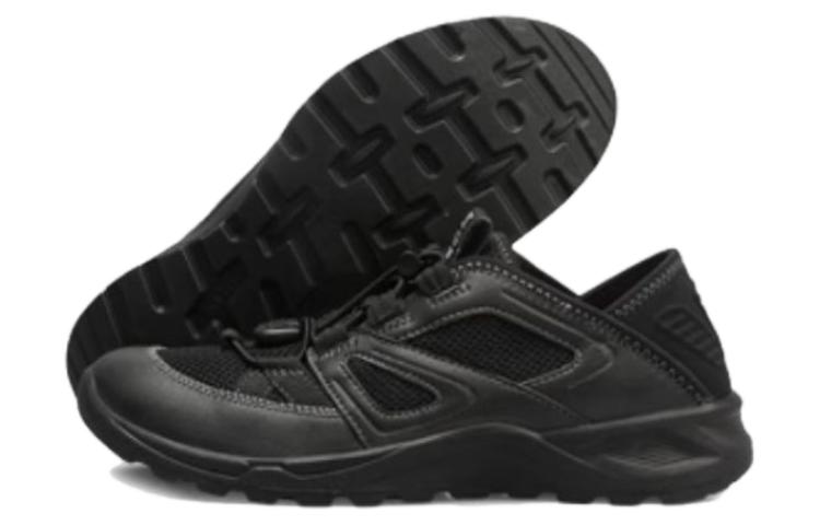 XGN Slip Resistant, Abrasion Resistant, Breathable Low top Hiking Shoes Men’s Black