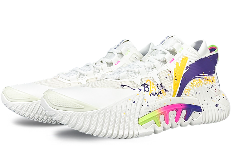 Li Ning Badfive 2 Low Cushioning Slip Resistant Abrasion Resistant Cushioning Slip Resistant Abrasion Resistant Low top