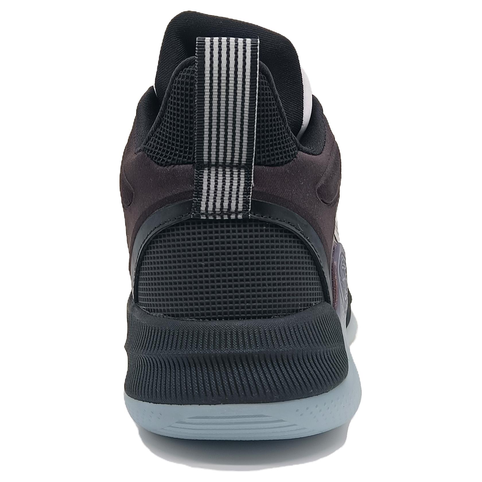 Erke Slip Resistant, Abrasion Resistant, Breathable Mid top Basketball Shoes Men’s White Black