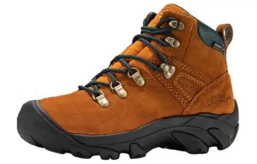 LEAVE NO TRACE x Keen Pyrenees Outdoor Slip Resistant Abrasion Resistant High top Mountaineering Hiking Shoes Women's