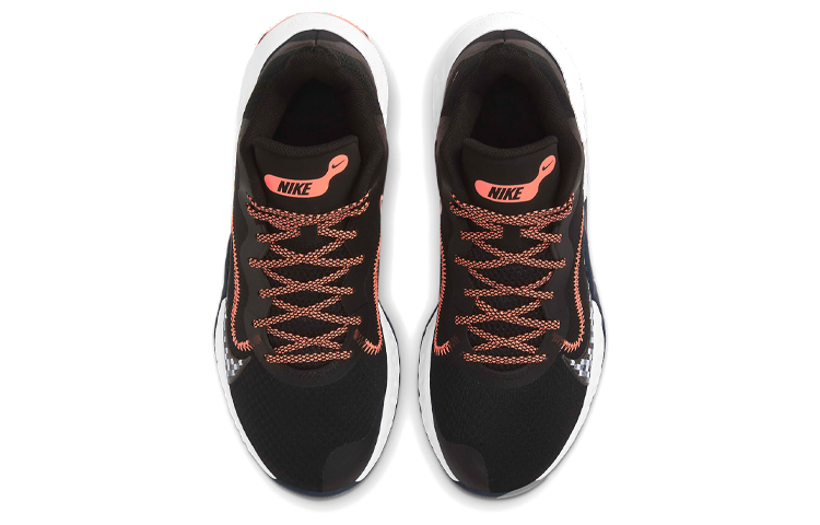 Кроссовки Nike Renew Elevate (черно-оранжевые) — фото 4