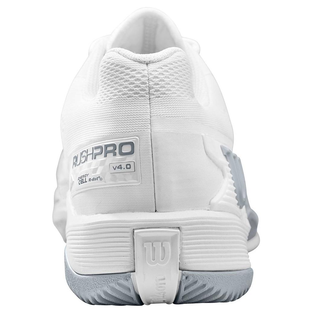 Wilson Rush Pro Slip Resistant Abrasion Resistant Low top Tennis Shoes Men’s White