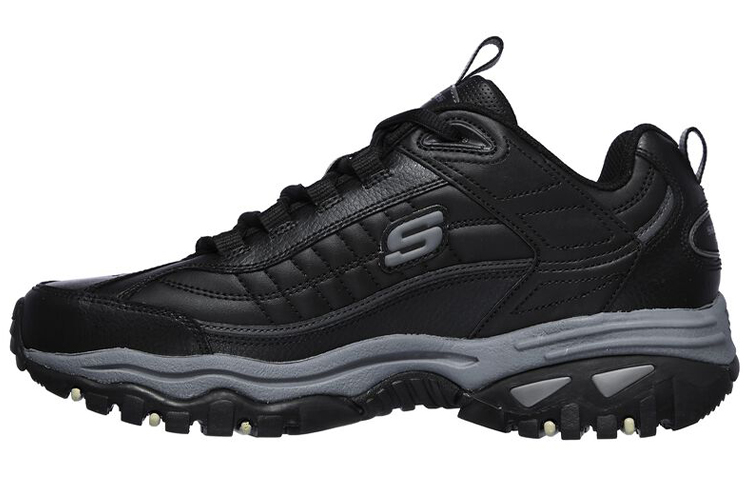Мужские кроссовки Skechers Energy (черно-серые) — Чёрный / серый — фото 1