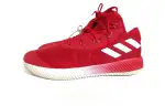 Adidas Cushioning Slip Resistant Abrasion Resistant Breathable Low top Basketball Shoes Men's Red