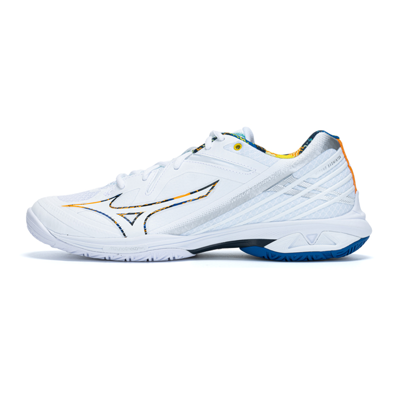 Mizuno WAVE CLAW 3 Professional, comfortable and versatile, shock-absorbing and wear-resistant, low-top badminton shoes, same style for men and women, free white