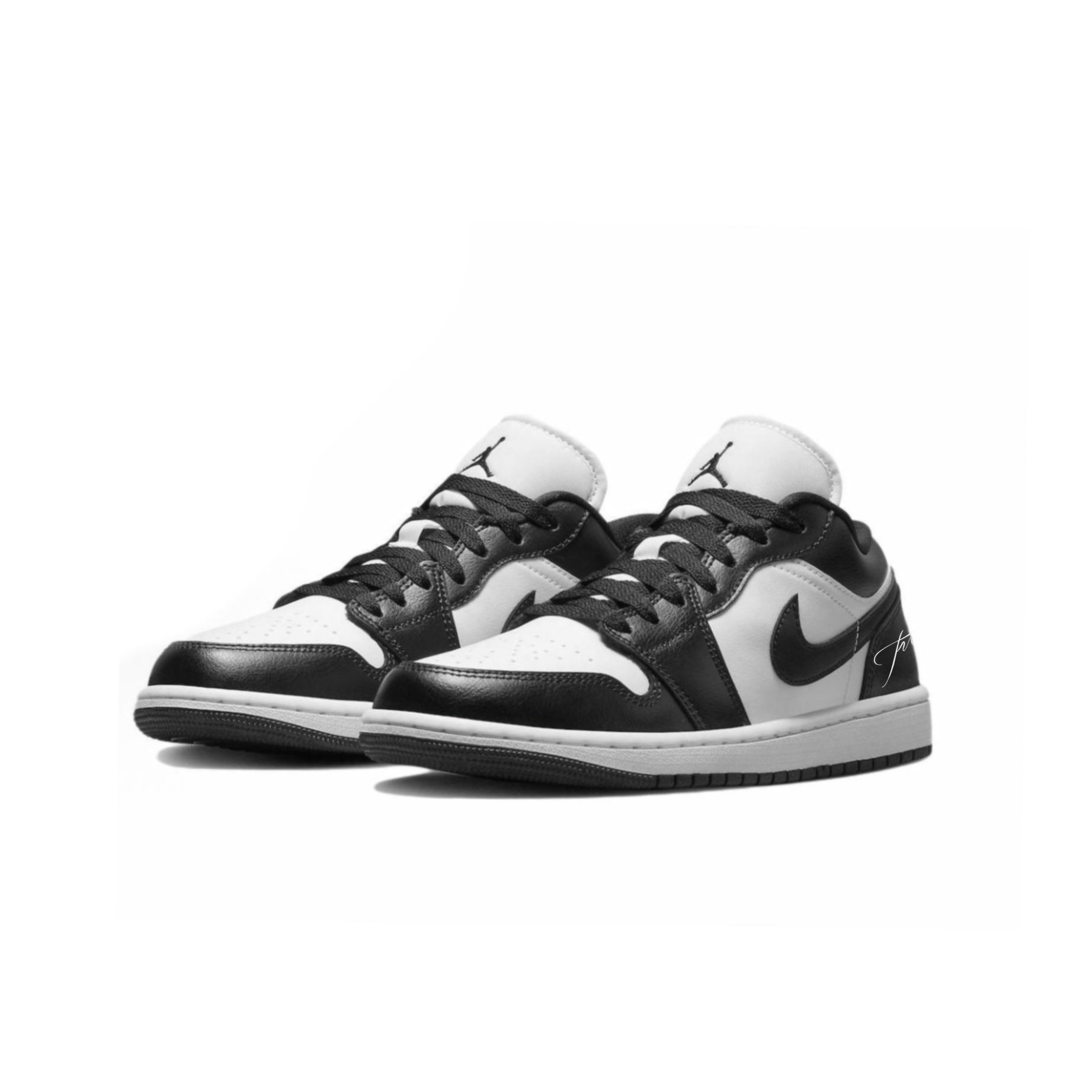 Jordan Air Jordan 1 WAO Low top Vintage Basketball Shoes Unisex Black