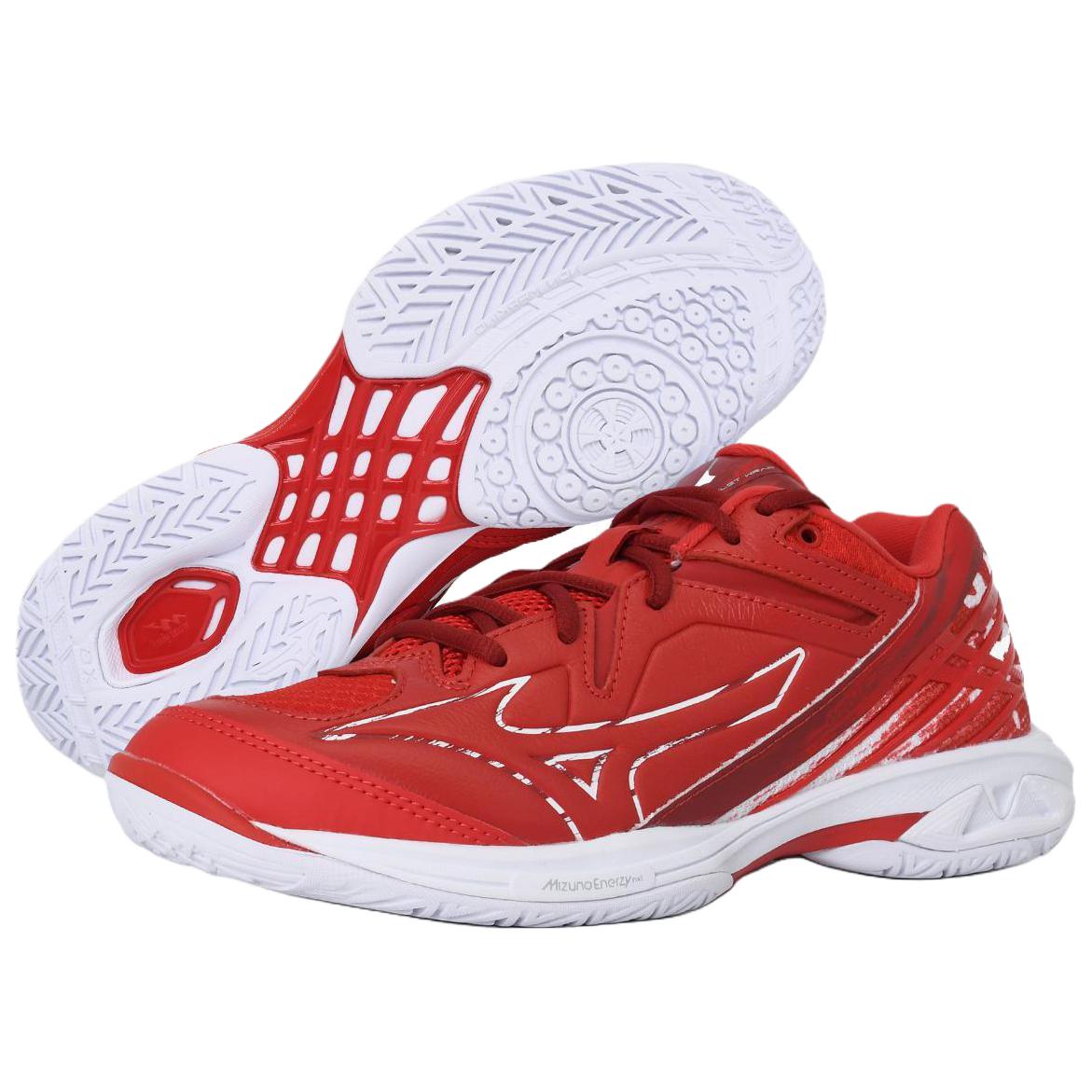 Mizuno WAVE CLAW PRO 2 Cushioning Slip Resistant Abrasion Resistant Breathable Rebound Low top Badminton Shoes Unisex
