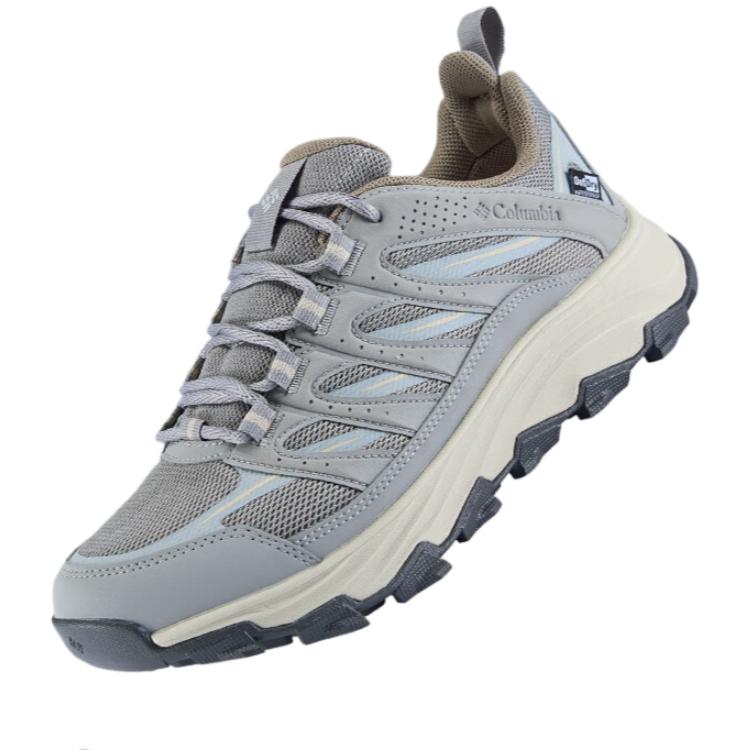 Columbia Cushioning Waterproof Support Low top Hiking Shoes Women’s Gray Wide Fit