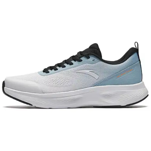 Anta Fabric Abrasion Resistant Slip Resistant Low top Training Shoes Men's Gray Blue Black