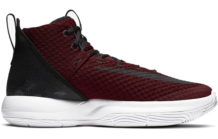 Кроссовки Nike Zoom Rize 1 (красно-бело-черные) — Красный / белый / чёрный — фото 2