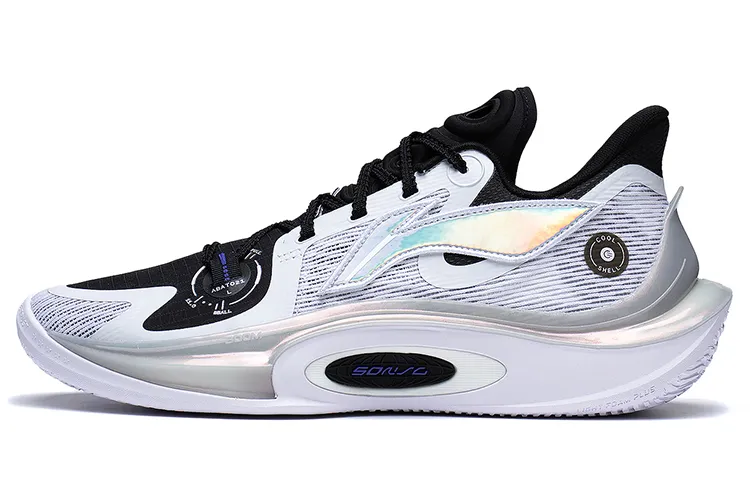 Li Ning SONIC 11 Stars Textile, Synthetic Leather Abrasion Resistant Breathable Low top Basketball Shoes Men's