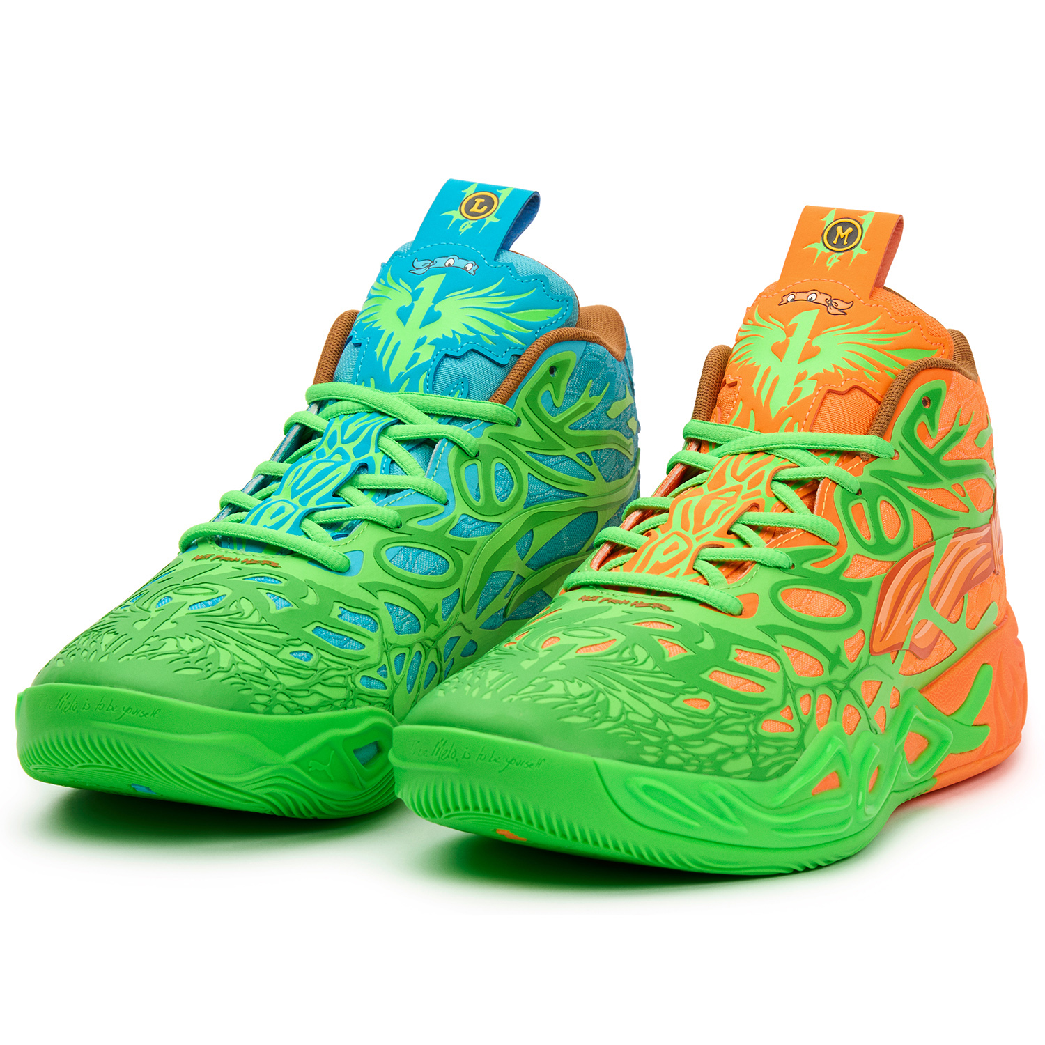 PUMA LaMelo Ball MB.04 Teenage Mutant Ninja Turtles Leonardo & Michelangelo