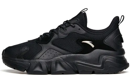 ANTA Chunky Sneakers Women's Low Top Black