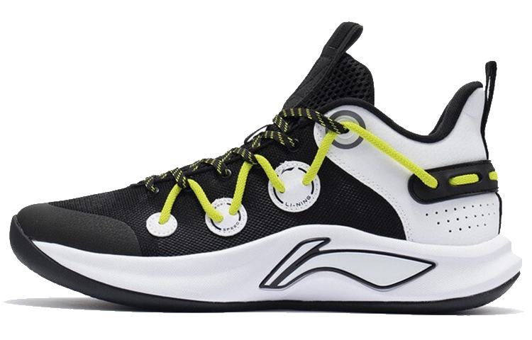 Li Ning Speed Team Textile, Synthetic Leather Cushioning Slip Resistant Abrasion Resistant Breathable Rebound